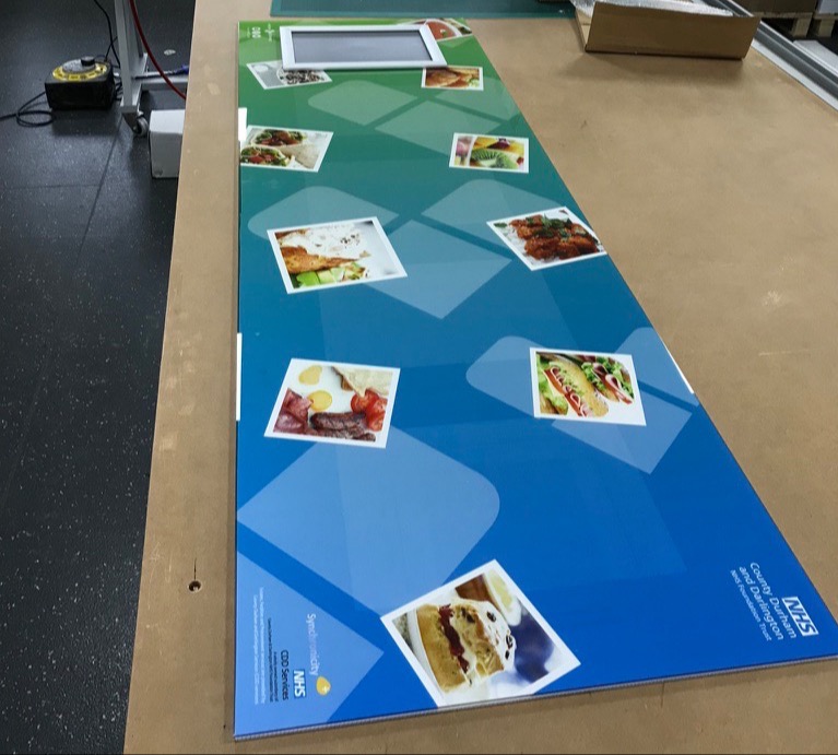 NHS Sign Design and Print